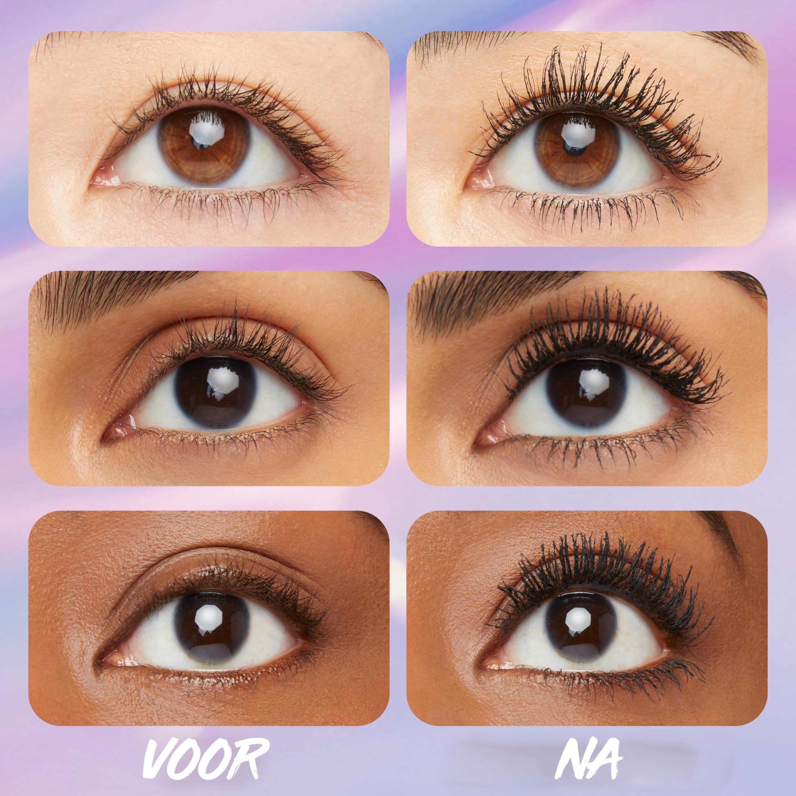 Maybelline Extension Mascara, Salon-Like Extension, Provides +36% More Length & X10 Volume, Hybrid-Fiber Technology & Extended Helix Brush, The Falsies Surreal, Black Halalzen