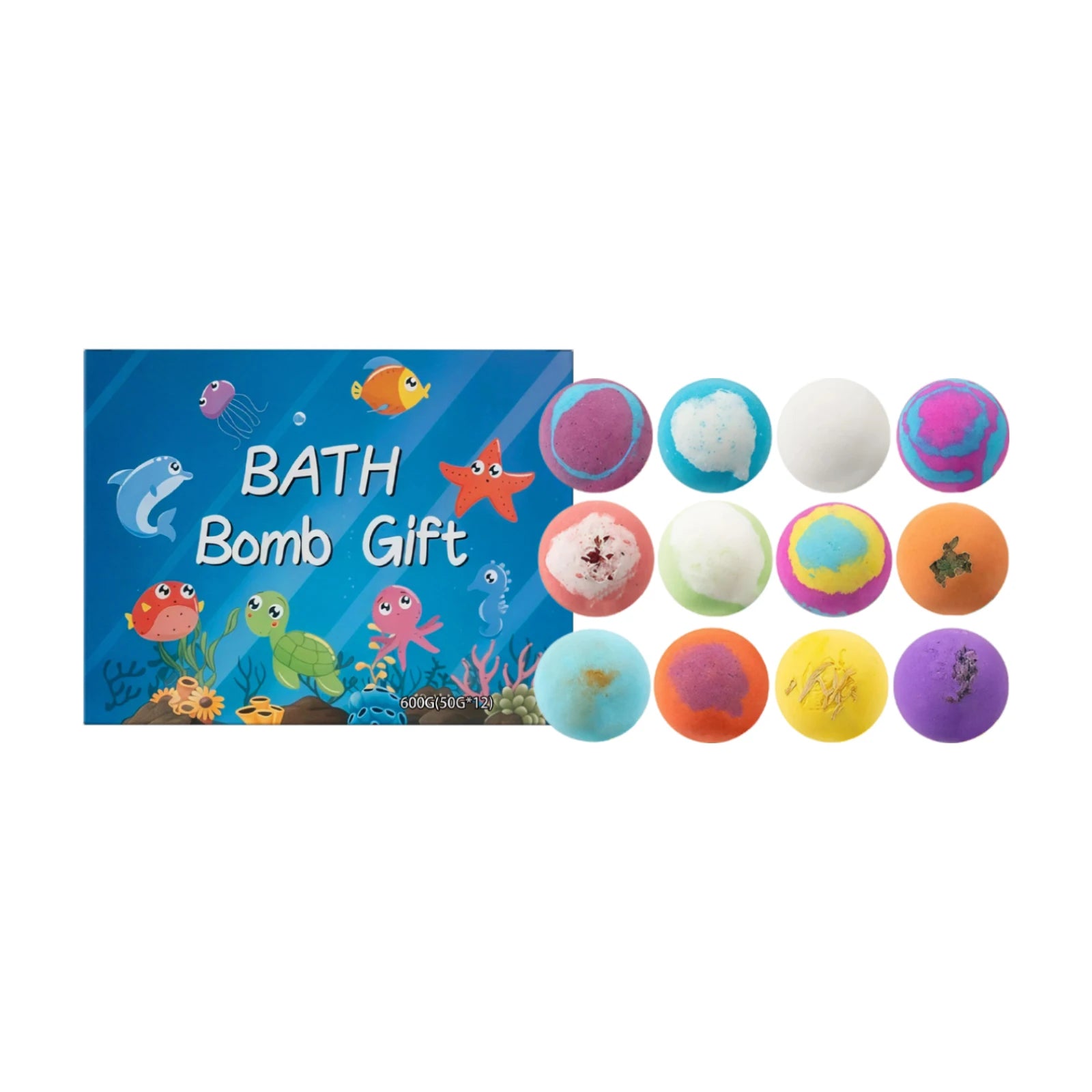 Toy Bath Ball Box With Mild Ingredients Care Moisturizing And Cleaning Body And Skin Daily Bathing Care Natural And Organic Bubble Bath Bombs