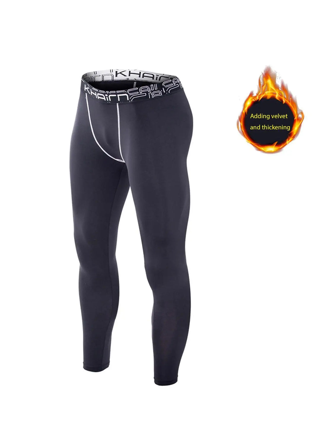 Men's Winter Fleece-Lined Thermal Sports Pants PRO Series Fitness Leggings