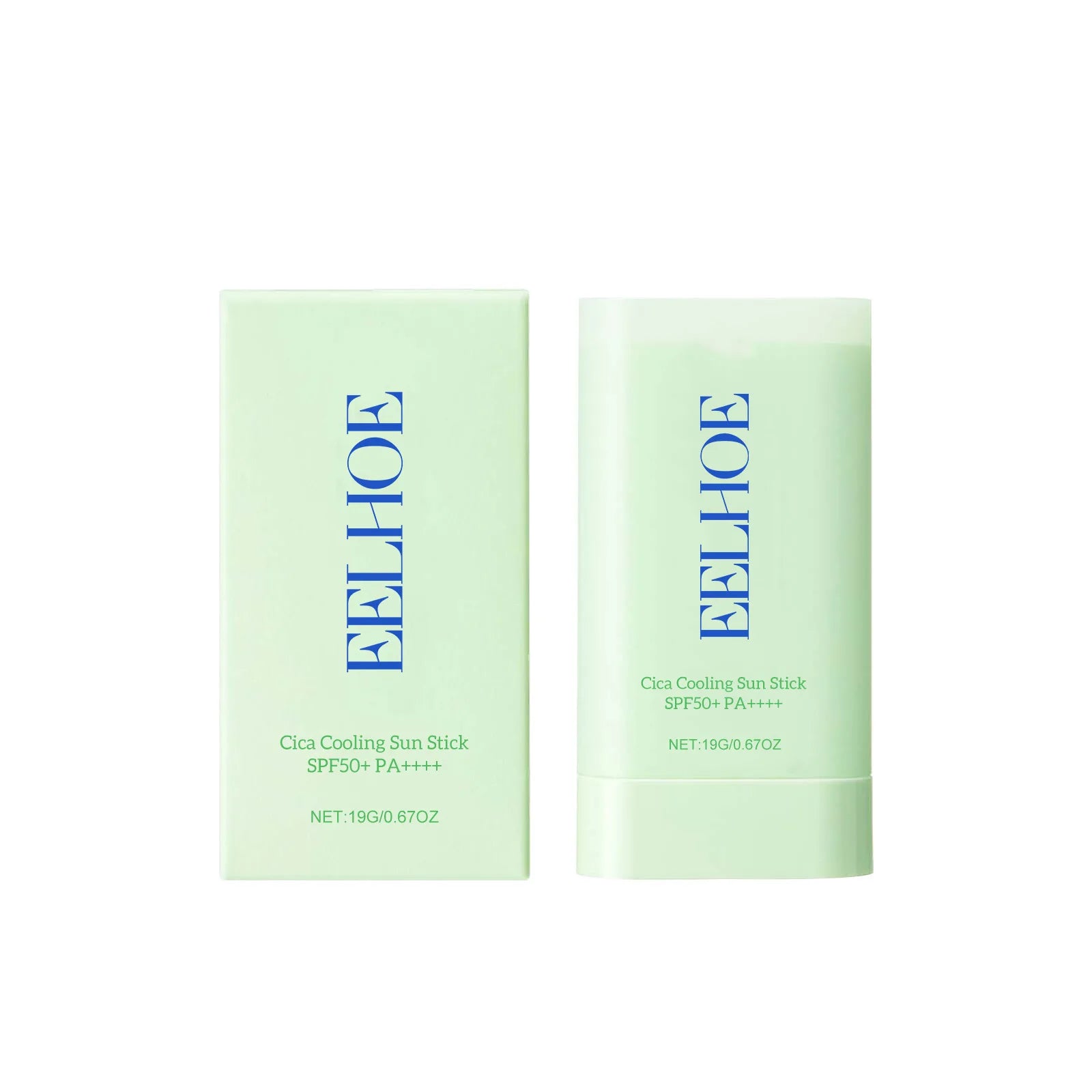 Centella Asiatica Sunscreen Stick Spf 50+ Pa+++ Moisturize Brightnening Skin Care Product Freshing Oil Control Sunscreen