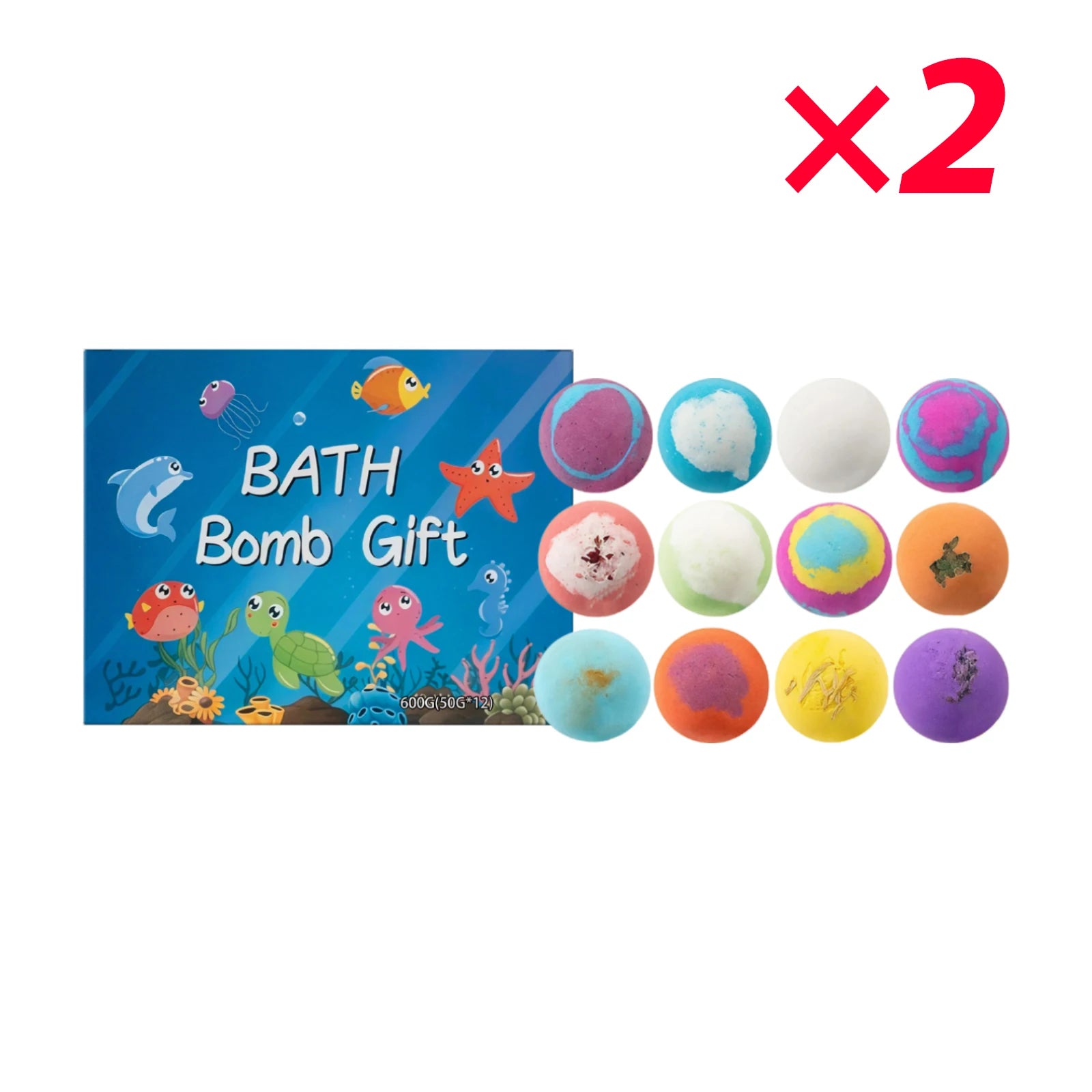 Toy Bath Ball Box With Mild Ingredients Care Moisturizing And Cleaning Body And Skin Daily Bathing Care Natural And Organic Bubble Bath Bombs