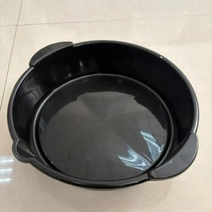 6/8/10L Oil Receiving Basin Oil Change Drain Pan Cleaning Oil Drain Container Leakproof for Car Motorcycle Auto Repair Tool