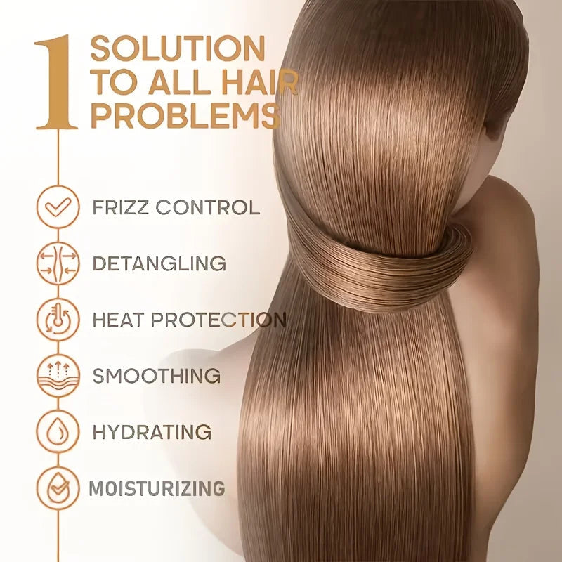 GSWP Argan Oil HAIR SPRAY, deep moisturizing and smooth, with anti-heat protection effect, suitable for all hair types.100/200ml Halalzen