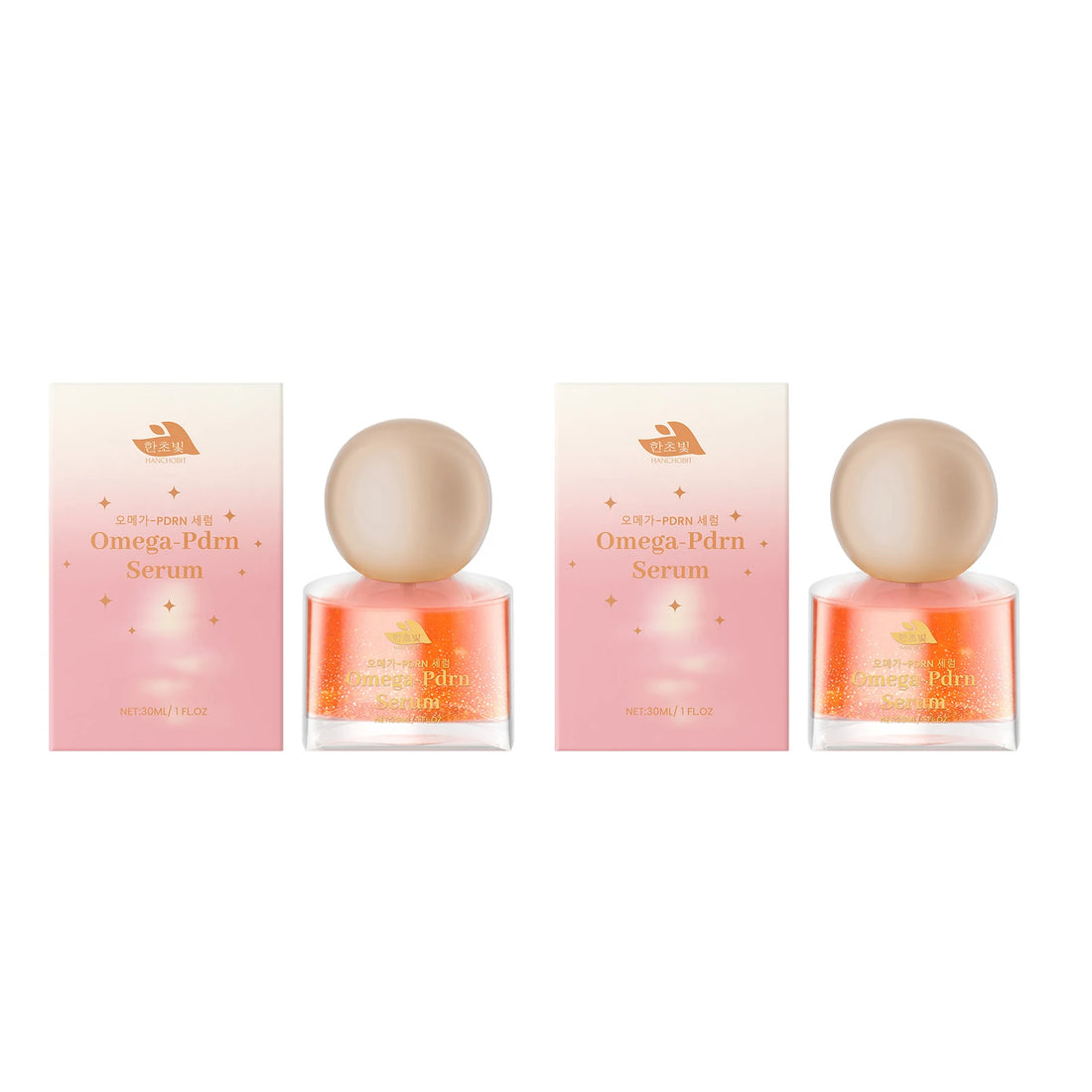 Hanchobit Niacinamide Omega-Pdrn Face Serum Hydrating Brightening Even Skin Tone Dark Spots Barrier Repair Glow Boosting Facial Essence