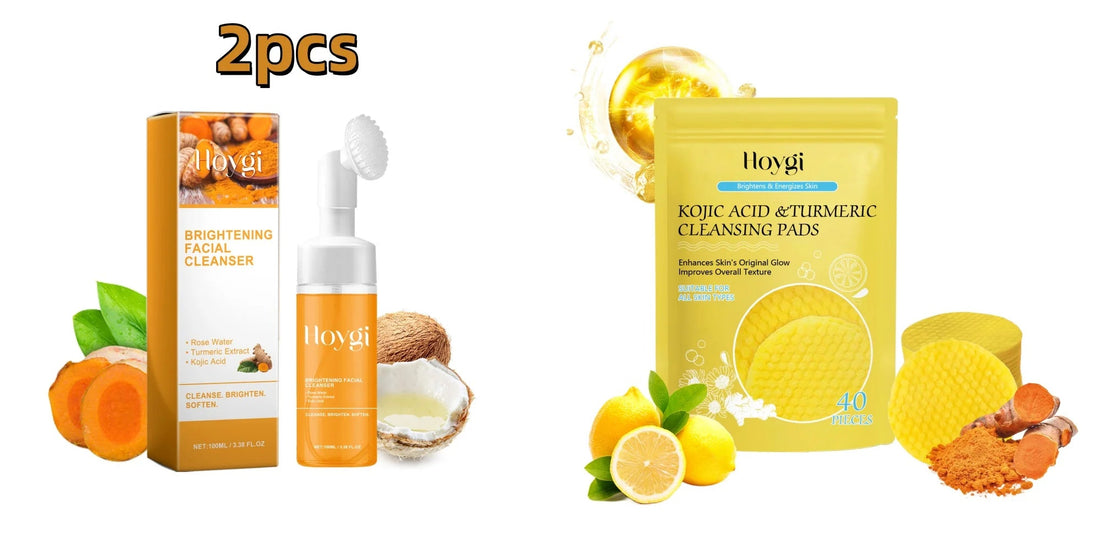Turmeric Cleansing Milk Blackhead Keratin Remove Oil Control Shrink Pores Reduce Acne Scars Hydrate Moisturize Facial Cleanser Halalzen