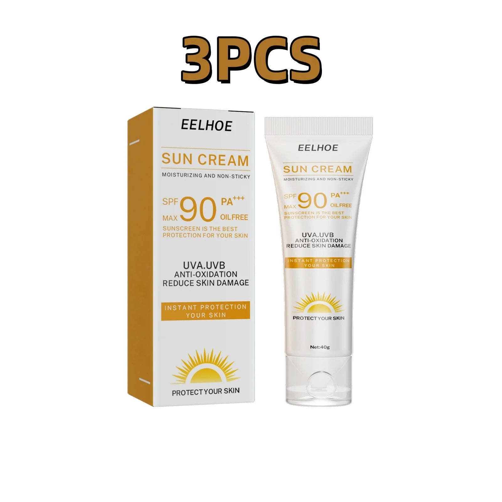 Isolation Protective Cream Physical Uv Defense Reduce Skin Sunburn Sweatproof Not Fake White Summer Refresh Moisturizing Cream Halalzen