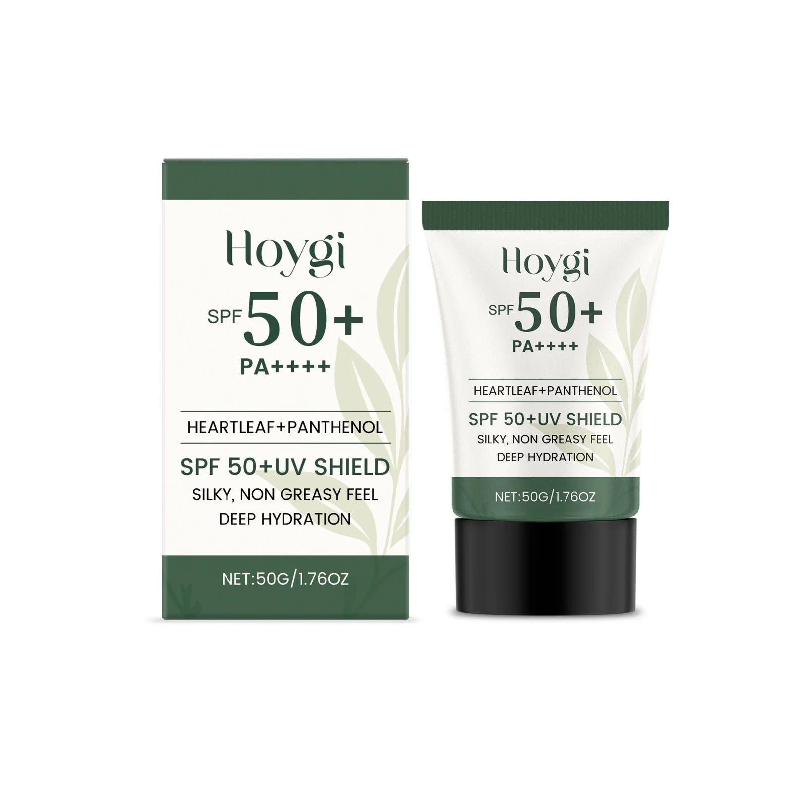 Hoygi Moisturize Sunscreen Cream Prevent Sunburn Moisturizing Reduce Redness Light Texture Non-sticky Gentle Sunblock Lotion Halalzen