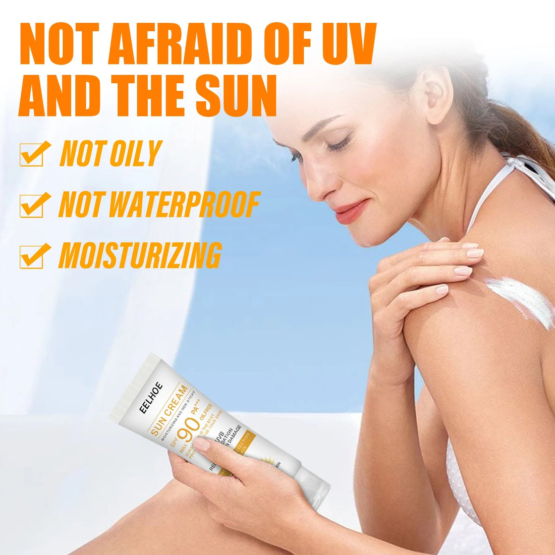 Isolation Protective Cream Physical Uv Defense Reduce Skin Sunburn Sweatproof Not Fake White Summer Refresh Moisturizing Cream Halalzen