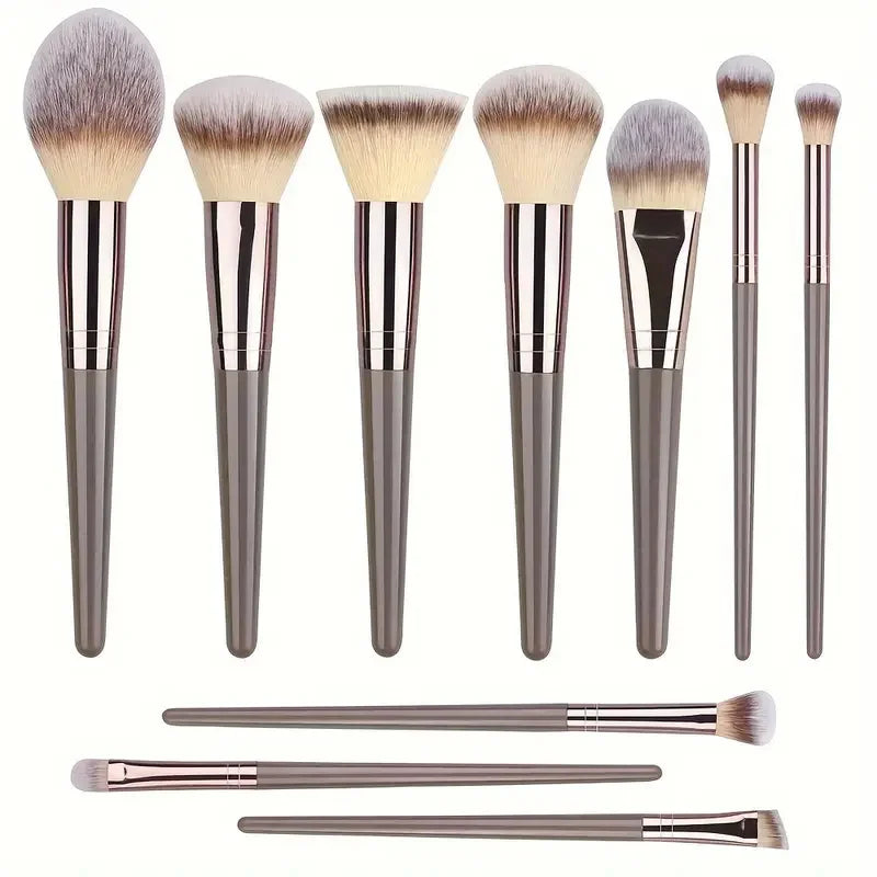 Premium Makeup Brushes Set, Including Makeup Brushes, Hairband Wrist Sponge Ball Powder Puff Silicone Cleaning Makeup Brush Tool