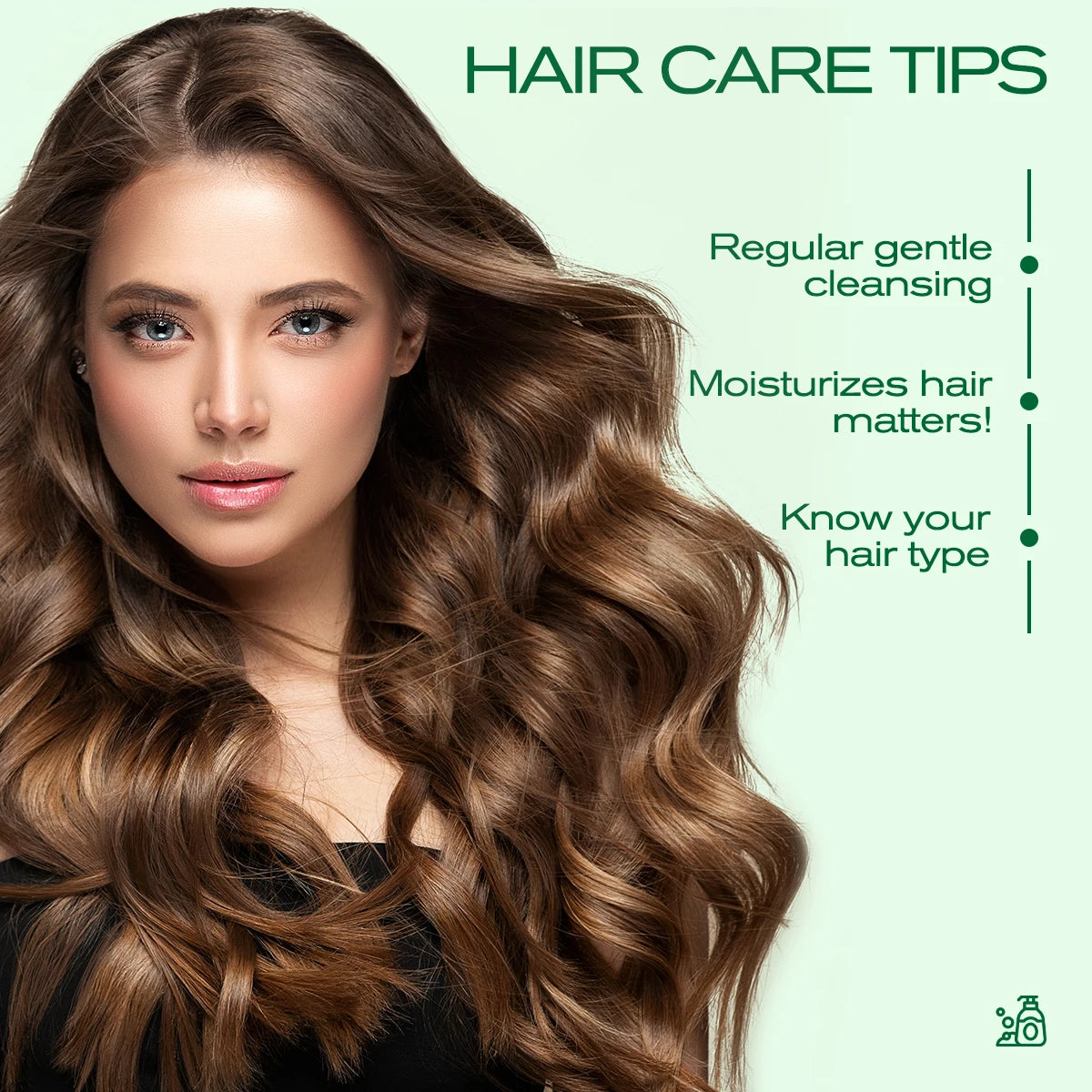 Rosemary shampoo and conditioner provide long-lasting moisturizing and nourishing care for your hair, leaving it smooth, silky.