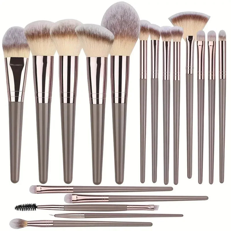 Premium Makeup Brushes Set, Including Makeup Brushes, Hairband Wrist Sponge Ball Powder Puff Silicone Cleaning Makeup Brush Tool