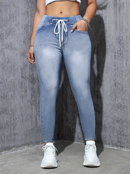Womens Skinny Jeans Stretchy High Waisted Ankle Jean  Slim Fit Washed Denim Distressed Tight Jean