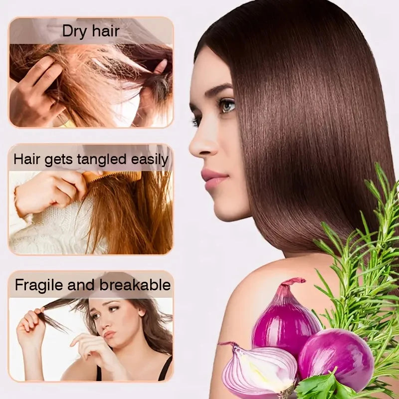30ml Rosemary Thick Hair Essential Oil, Biotin, Repair Hair Damage, Prevent Hair Loss, Smooth Hair, Nourishing Hair Care Oil