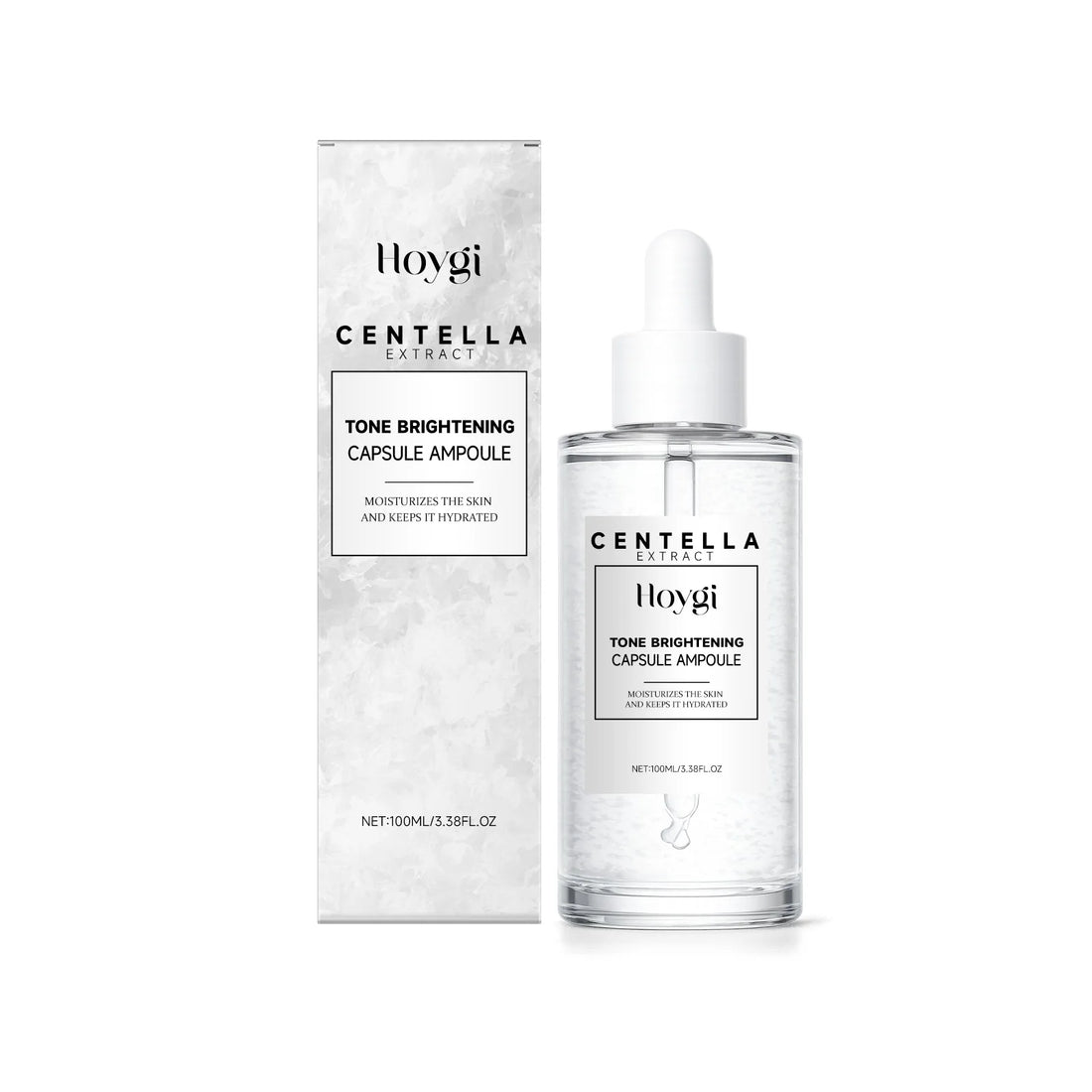 100ML Centella Face Serum Deep Moisturizing Improve Skin Texture Nourishing Pores Enhance Smoothness Glowing Non-greasy Daily Care Face Serum