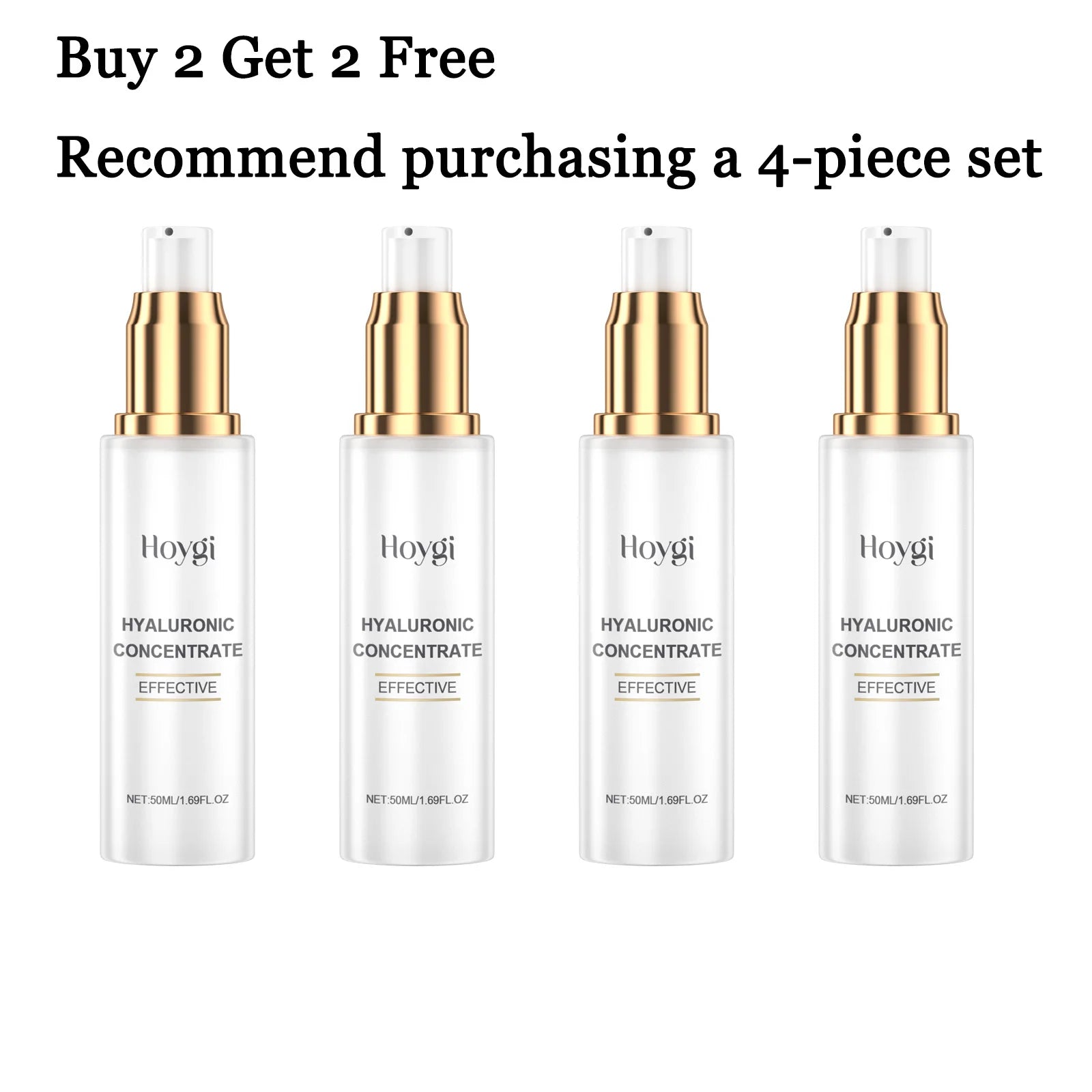 50ML Hyaluronic Acid Face Serum Gentle Hydrating Improve Skin Texture Enhance Smoothness Anti-oxidant Glowing Facial Serum
