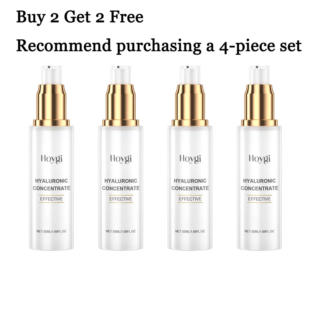 50ML Hyaluronic Acid Face Serum Gentle Hydrating Improve Skin Texture Enhance Smoothness Anti-oxidant Glowing Facial Serum