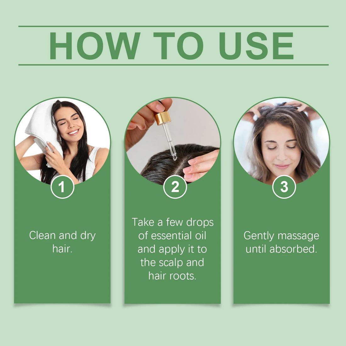 60ML Rosemary Essence Oil Moisturizing Nourishing Scalp Enhance Smoothness Repairing Damaged Hair Restore Spilt Ends Strengthen Barrier Volumizing Hair Care Oil