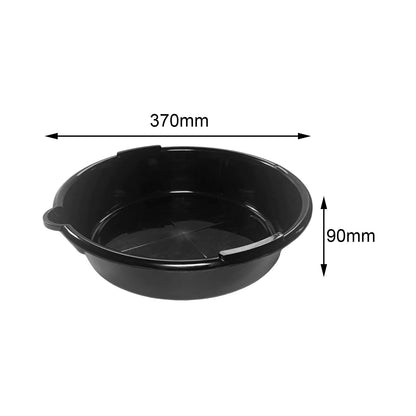 6/8/10L Oil Receiving Basin Oil Change Drain Pan Cleaning Oil Drain Container Leakproof for Car Motorcycle Auto Repair Tool