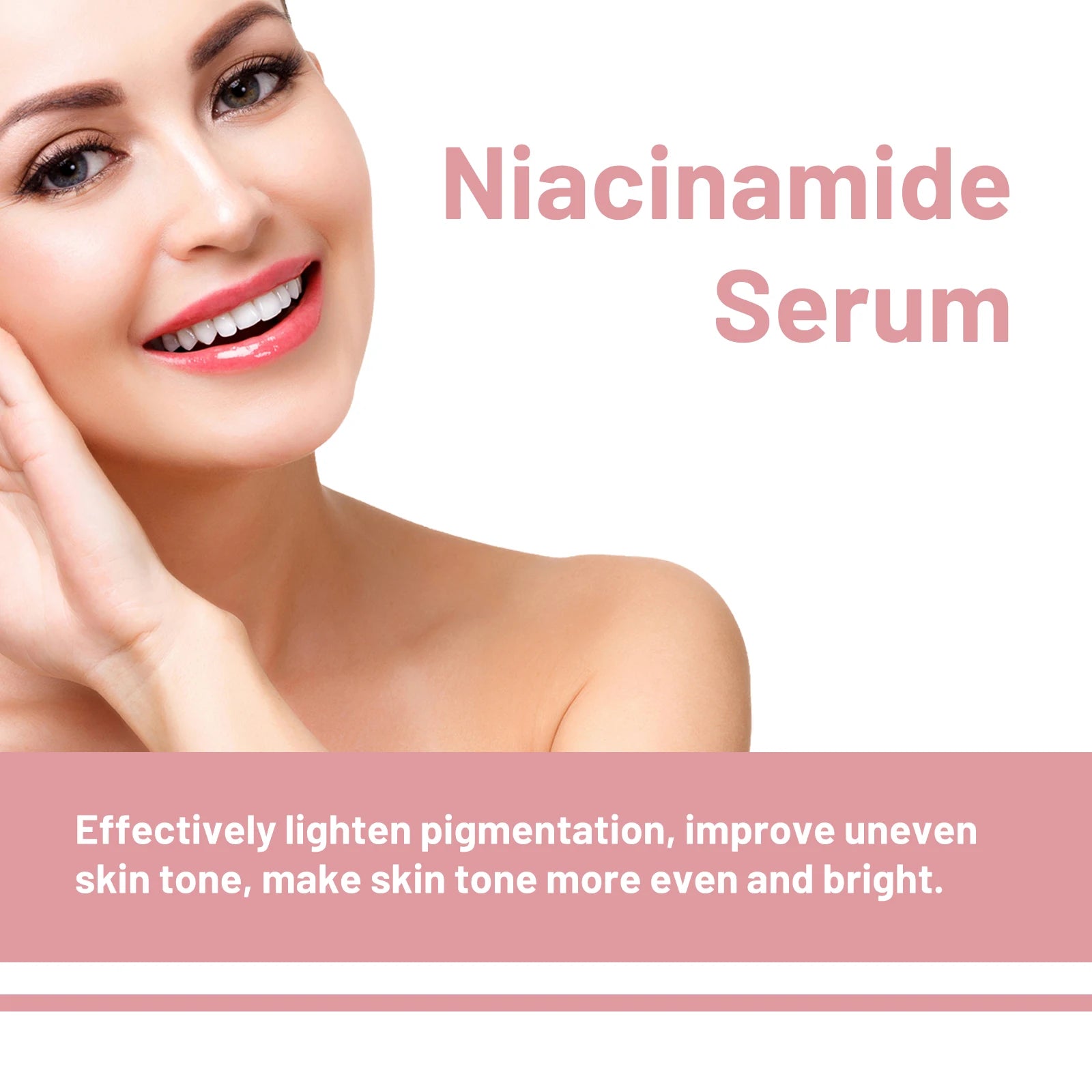 70% Niacinamide Facial Serum Hyaluronic Acid Peach Extract Hydrates Skin Minimizes Pores Refines Texture Balances Oil Restorative Face Care Serum