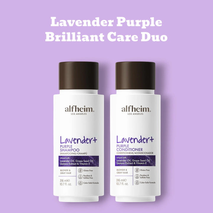 Lavender+ Purple Shampoo & Conditioner Set Halalzen