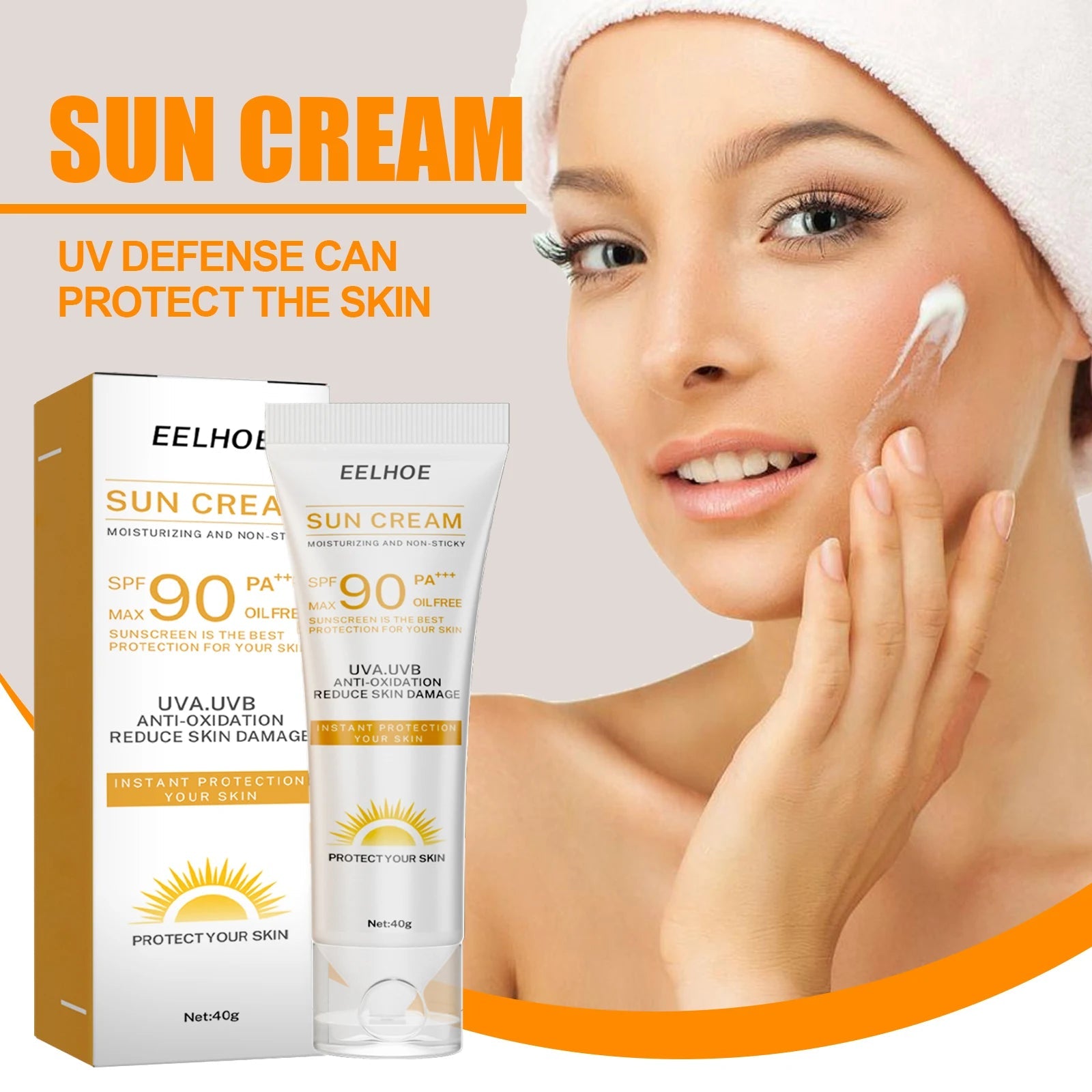 Isolation Protective Cream Physical Uv Defense Reduce Skin Sunburn Sweatproof Not Fake White Summer Refresh Moisturizing Cream Halalzen