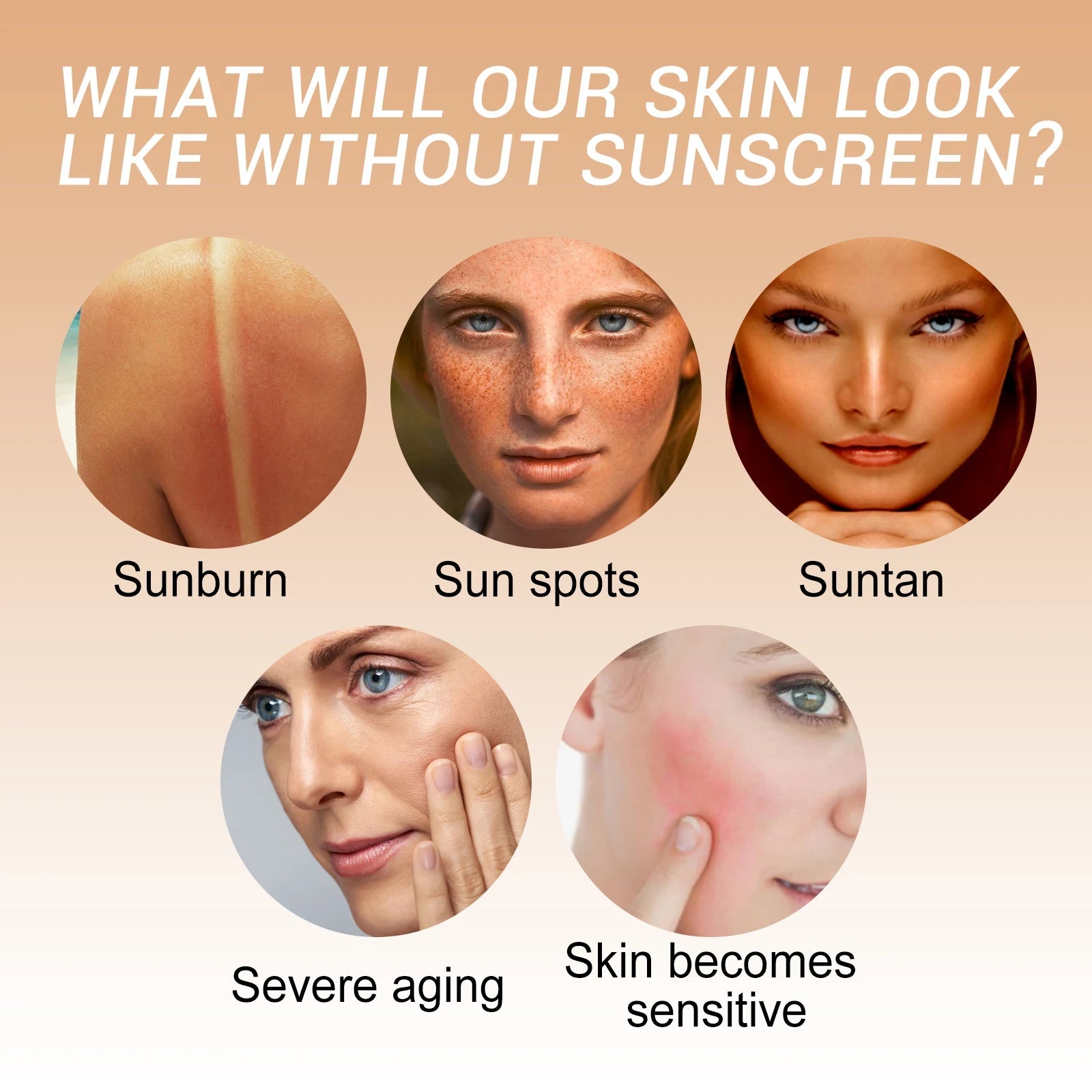 Sunscreen Spf 50+ Uv Shield Reduce Dryness Sunburn Repair Firming Skin Refreshing Oil Control Hydrate Brighten Sun Block Cream Halalzen
