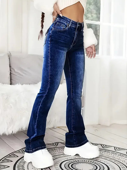 High-Quality Women's Slimming High-Stretch Denim Jeans | Skinny Fit & Figure-Flattering High-Waist Design, Premium Elastic Fabr
