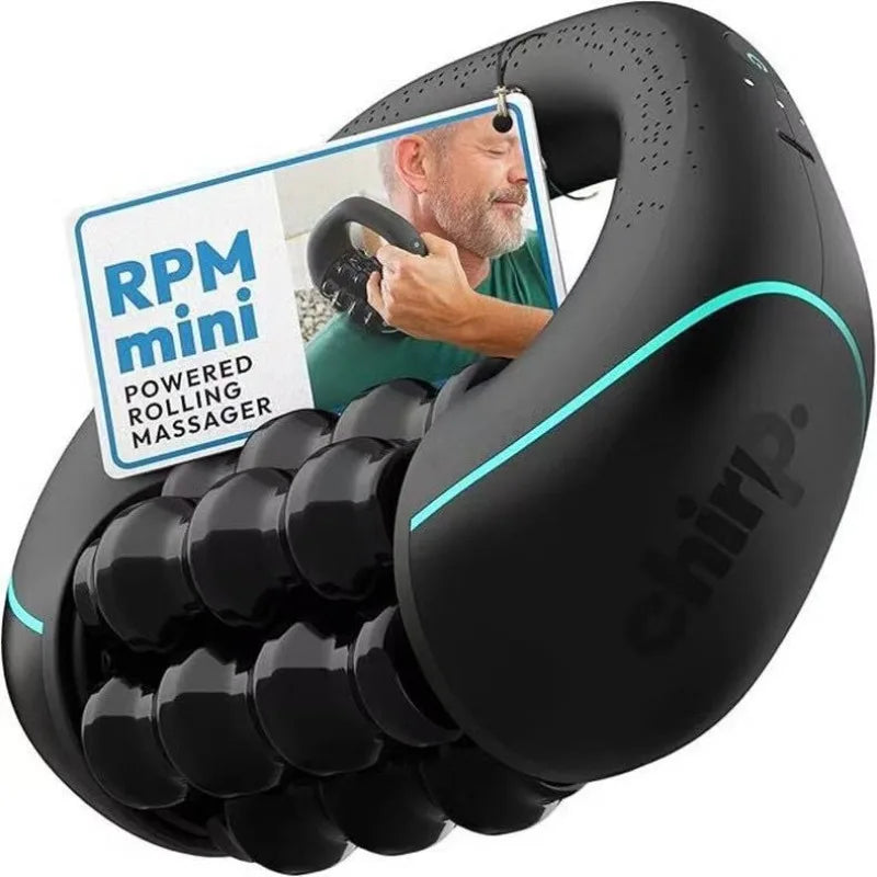 Summer Camping Massager, Electric Handheld Relaxation Roller Massager - Camping Supplies and Equipment, USB Rechargeable, Adjustable Speed, Portable Massager, Suitable for Gym, Home, Office, Travel, Muscle Relaxation Device,