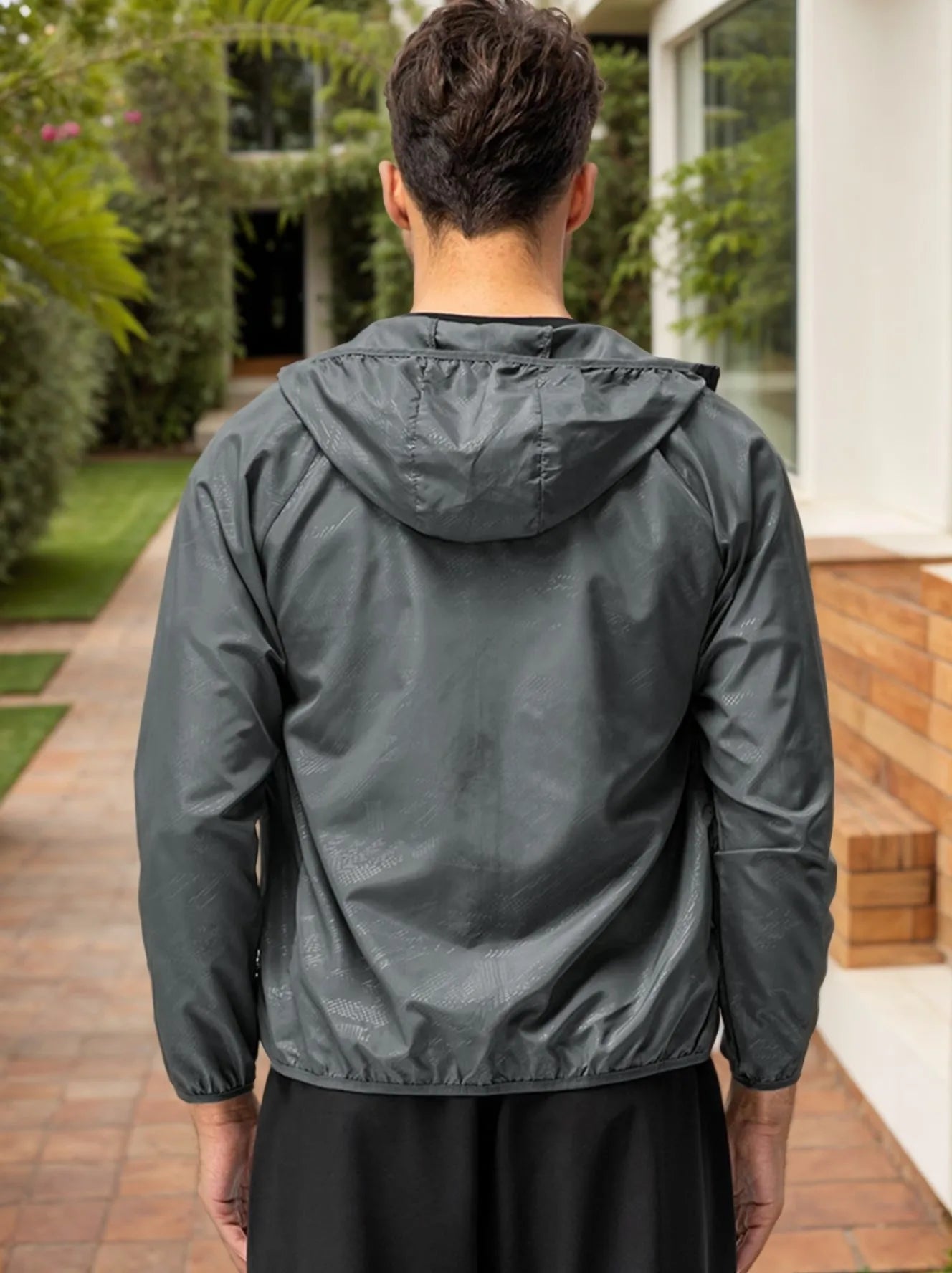 Men's Sports Jacket - Lightweight and Breathable Running and Training Jacket for Fitness and Outdoor Activities