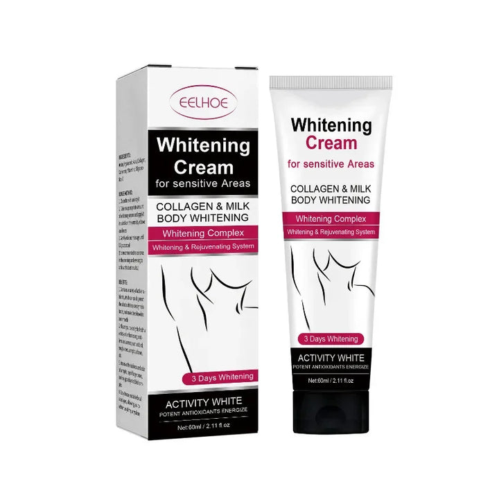 Elbow Whitening Cream Armpit Thigh Knees Private Part Bleaching Dark Knuckle Removal Improve Dull Moisturizer Brightening Cream
