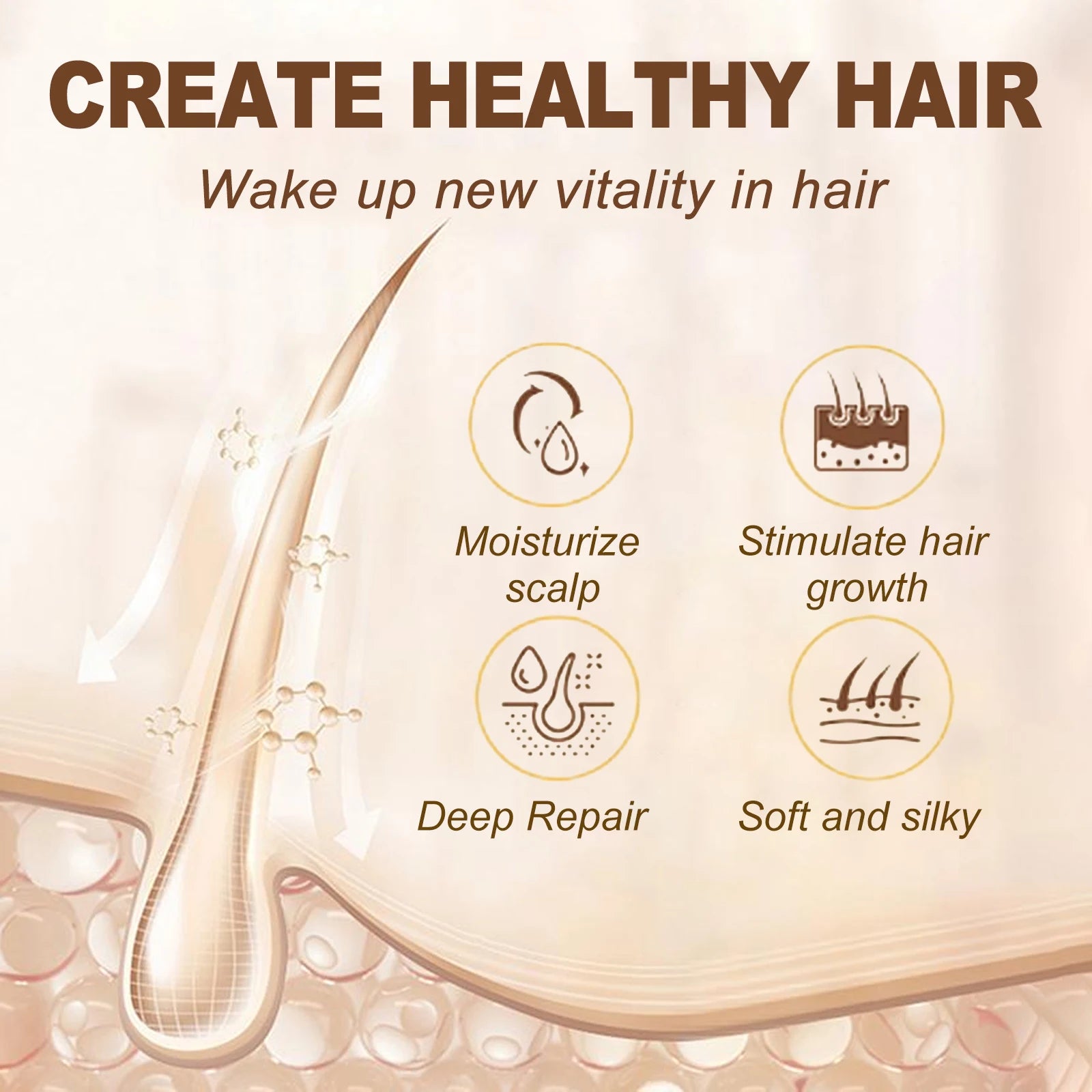 Batana Oil Hair Care Cream Deeply Moisturizes Scalp Stimulates Growth Restores Softness Revitalizes Hair Balanced Healthy Shine Hair Care Balm