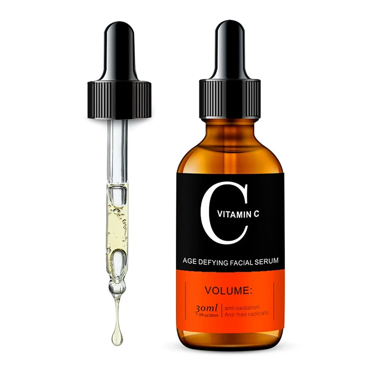Face Serum Skin Care Vitamin C Hyaluronic Acid Retinol Facial Essence Anti-wrinkle Aging Whitening Shrink Pores Remove Acne Halalzen