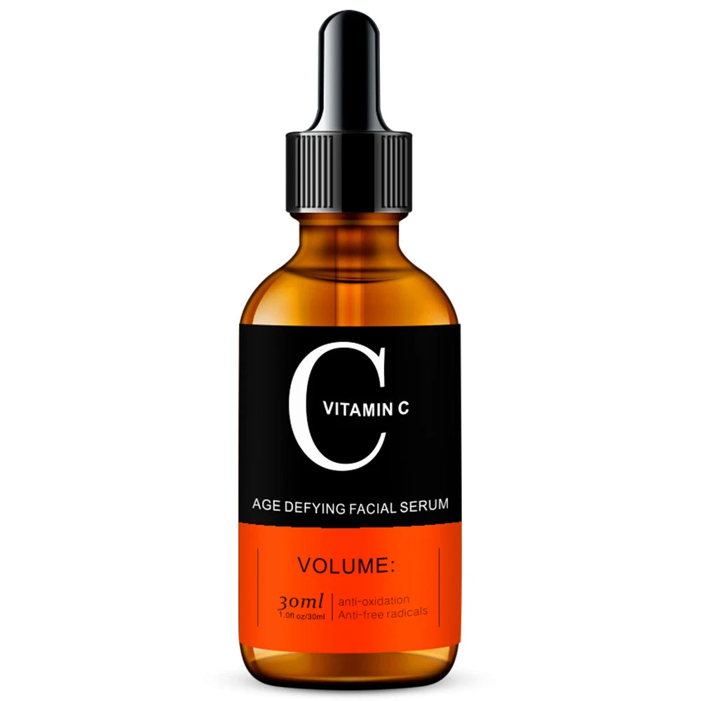 Face Serum Skin Care Vitamin C Hyaluronic Acid Retinol Facial Essence Anti-wrinkle Aging Whitening Shrink Pores Remove Acne Halalzen
