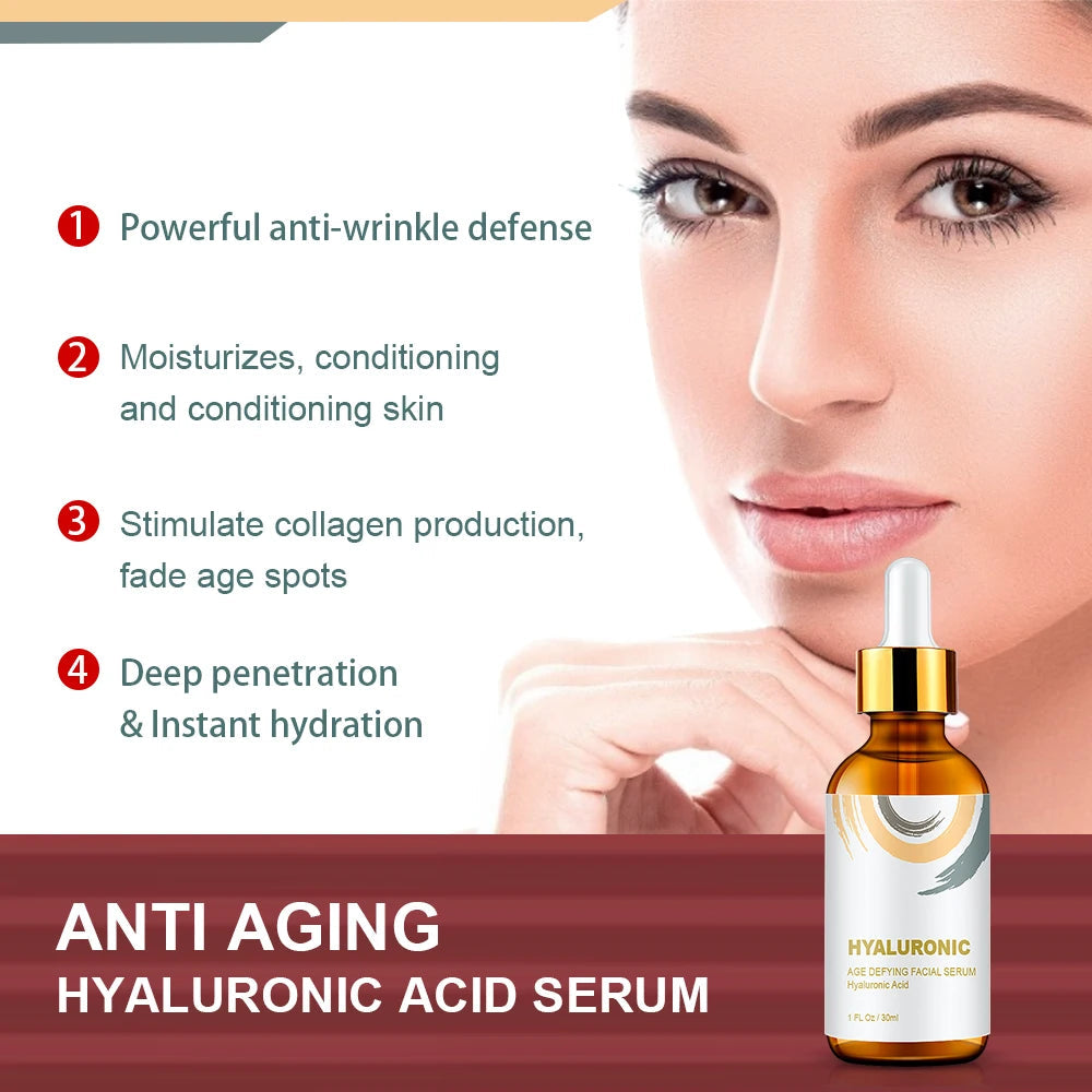ENVISHA Face Care Serum Set Hyaluronic Acid Retinol Vitamin C Serum Whitening Moisturizing Essence Facial Skin Care Cosmetics Halalzen