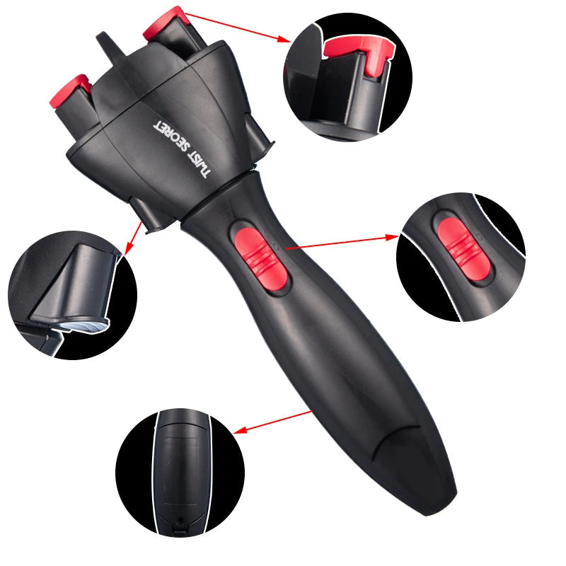 Hair Braider Automatic Twist Braiding Knitting Device Hair DIY Braider Machine Hair Styling Tools Crochet Braids Halalzen
