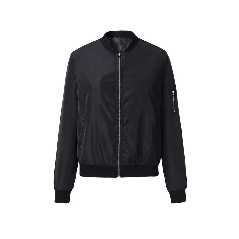 Outdoor Sport Jacket Blouse Womens Coat Classic Quilted Jacket Short Bomber Jacket Streeswear Coat Autumn Female