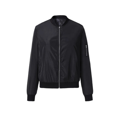 Outdoor Sport Jacket Blouse Womens Coat Classic Quilted Jacket Short Bomber Jacket Streeswear Coat Autumn Female