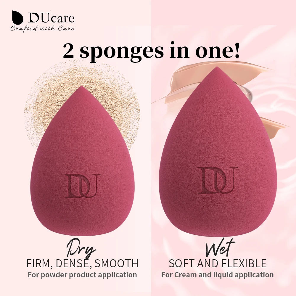 DUcare Water Drop Makeup Sponge Professional Cosmetic Puff For Foundation Concealer BB cream Blending Egg Sponge Makeup Tools Halalzen