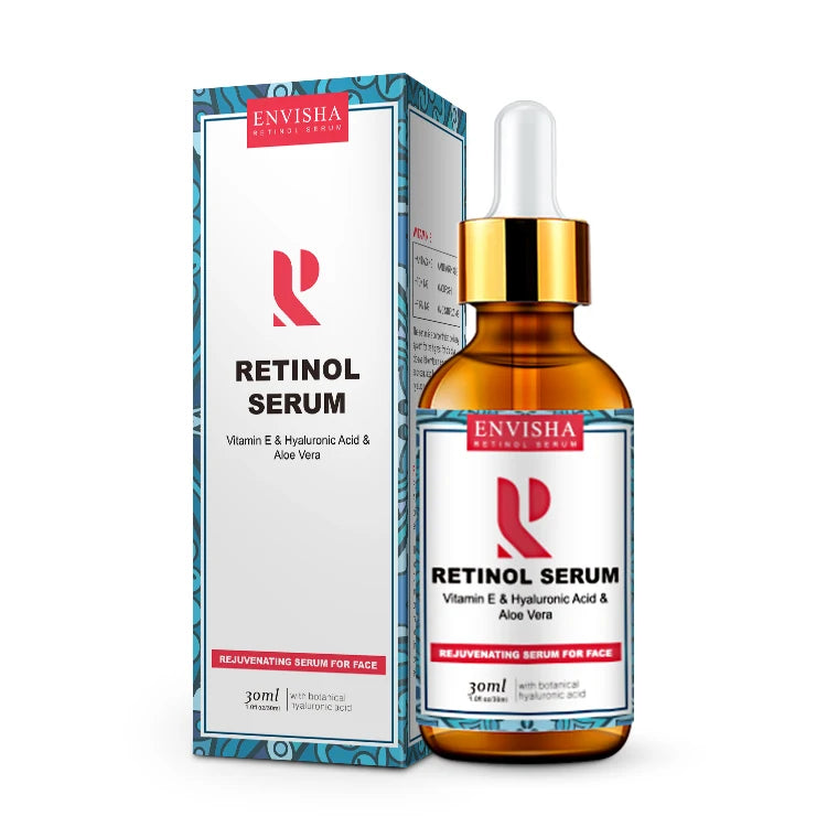 ENVISHA Face Serum Skin Care Vitamin C Hyaluronic Acid Retinol Facial Essence Anti-wrinkle Aging Whitening Shrink Pores Beauty Halalzen
