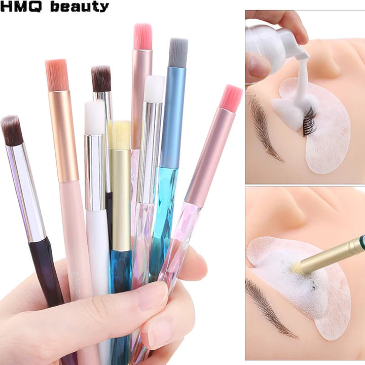 10/20pc Eyelash Cleaning Brush Lash Extension Applicators Shampoo Cleanser Eyebrow Nose Brushes Skin Care Cosmetics Makeup Tools Halalzen