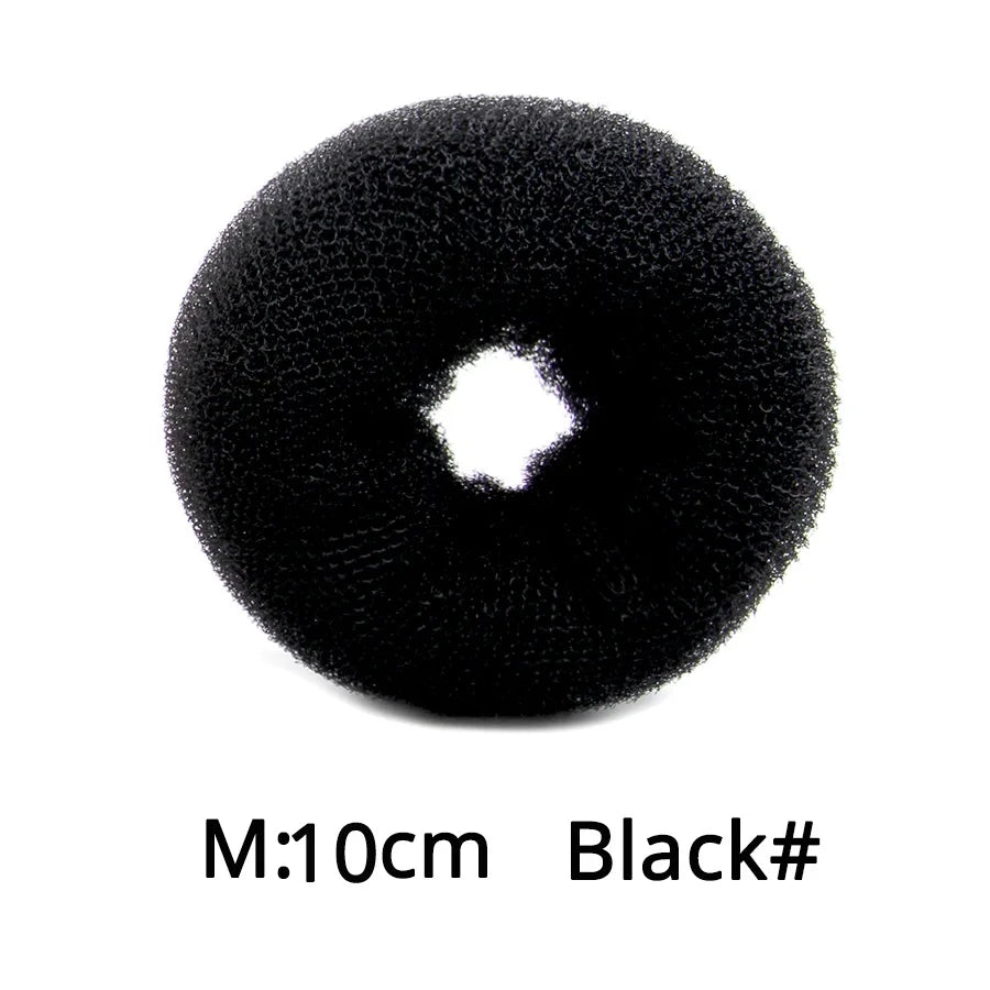 Roller For Hair Bagel Doughnut Hair Styling Curler Hair Bun Maker For Elegant Women Magic Hair Donut  Clips Hair Styling Tool