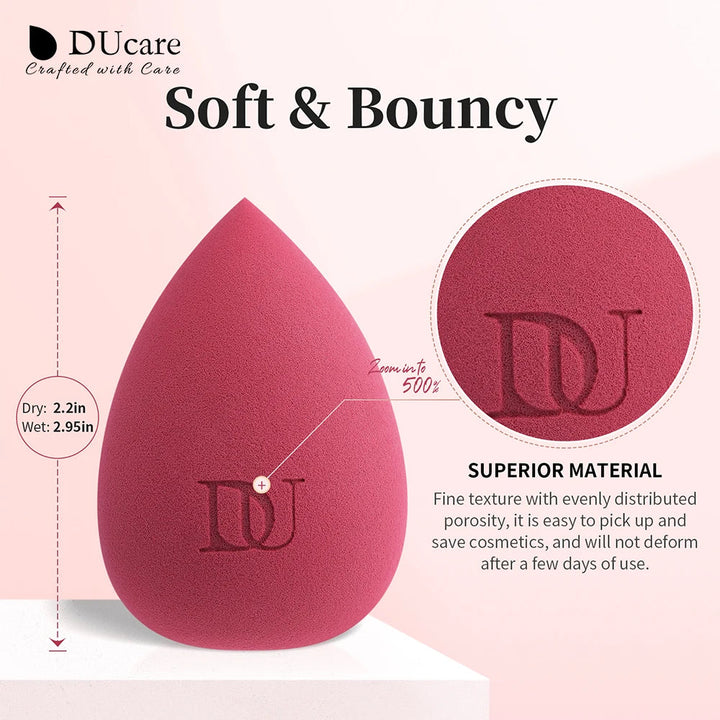 DUcare Water Drop Makeup Sponge Professional Cosmetic Puff For Foundation Concealer BB cream Blending Egg Sponge Makeup Tools Halalzen