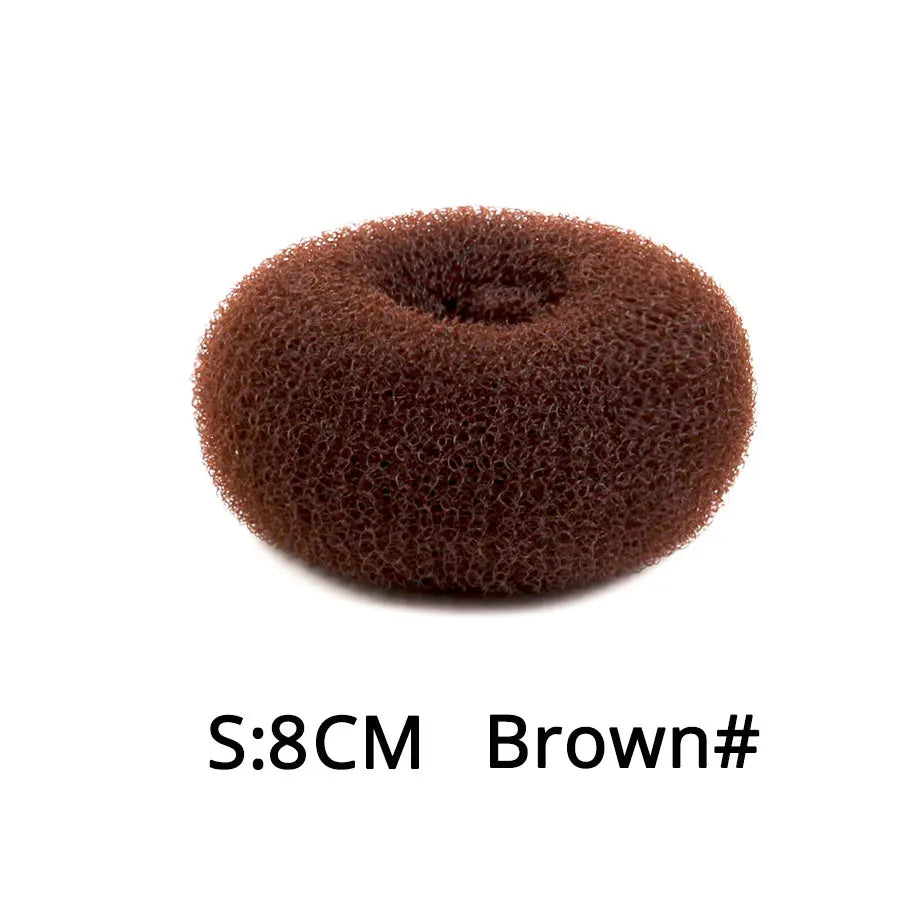 Roller For Hair Bagel Doughnut Hair Styling Curler Hair Bun Maker For Elegant Women Magic Hair Donut  Clips Hair Styling Tool