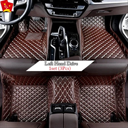 For Toyota Corolla 2014 2015 2016 2017 2018 Car Floor Mats Leather Carpets Custom Auto Interior Accessories