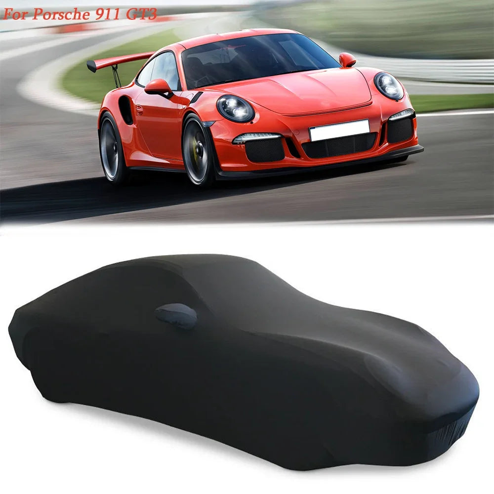 Full Car Indoor Cover Dust Scratch Proof Protection For Porsche 911/718/928/968/992/Boxster/Cayman/Carrera