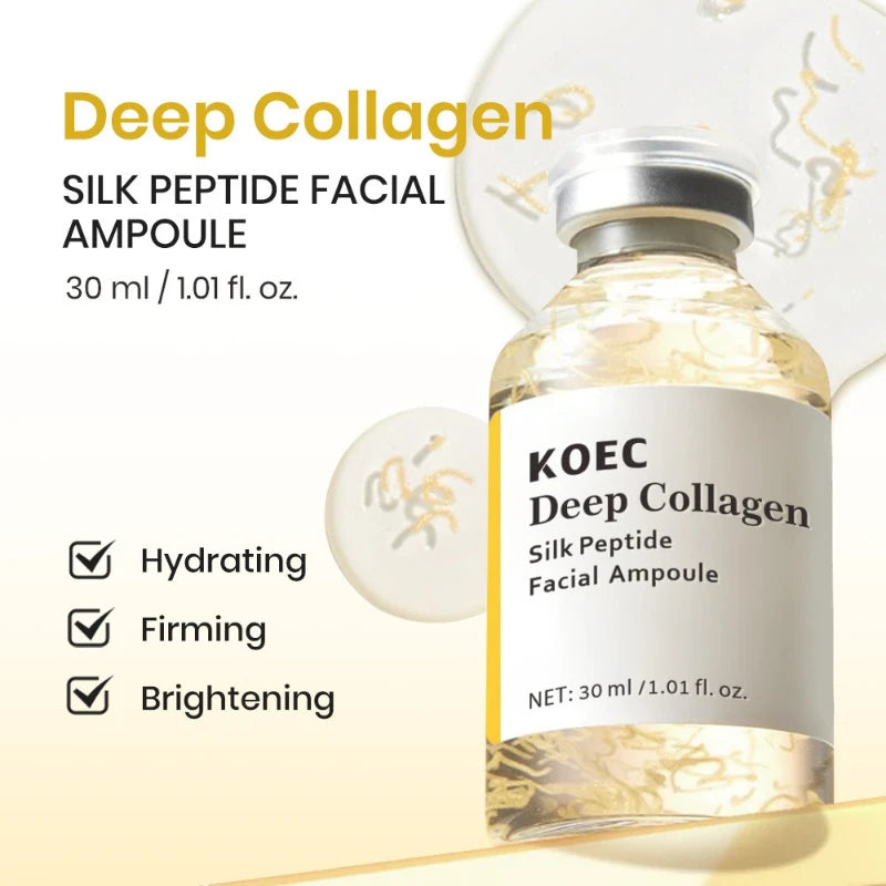 Silk Peptide Intensive Lifting Ampoule |Anti-Aging Serum For Face With Collagen & 30 Peptide Complex Skin Tightening & Firming