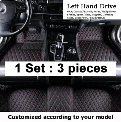 Car Floor Mats For Volkswagen VW Jetta A5 2012 2011 2010 2009 2008 2007 2006 Custom Carpets Interior Accessories Products Auto