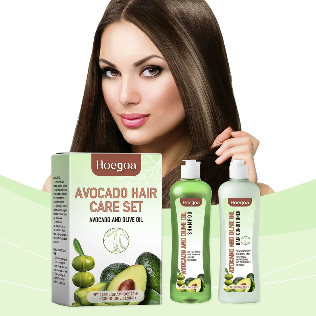 Hair Growth Shampoo Conditioner Set Repairing Strengthen Root Deep Nourish Anti Frizzy Dry Hair Oil Control Smoothing Hair Care Halalzen