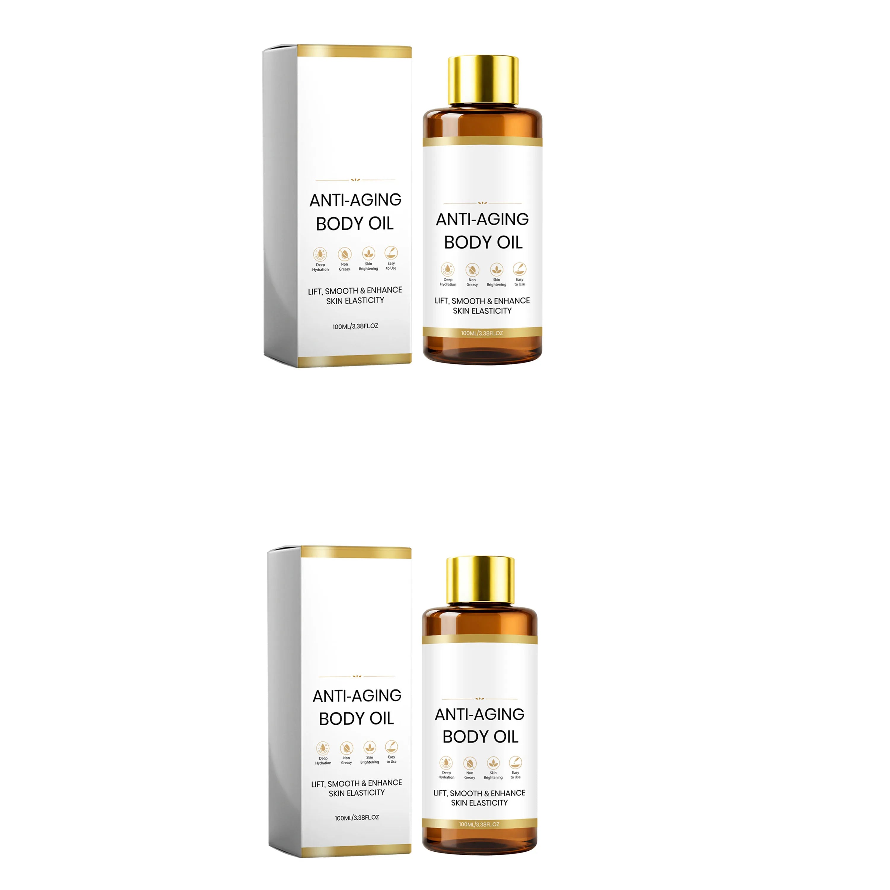 Revitalizing Body Essential Oil, Deeply Moisturizing and Softening Skin, Making It Smooth, Even, and Radiant, lightweight and Ea