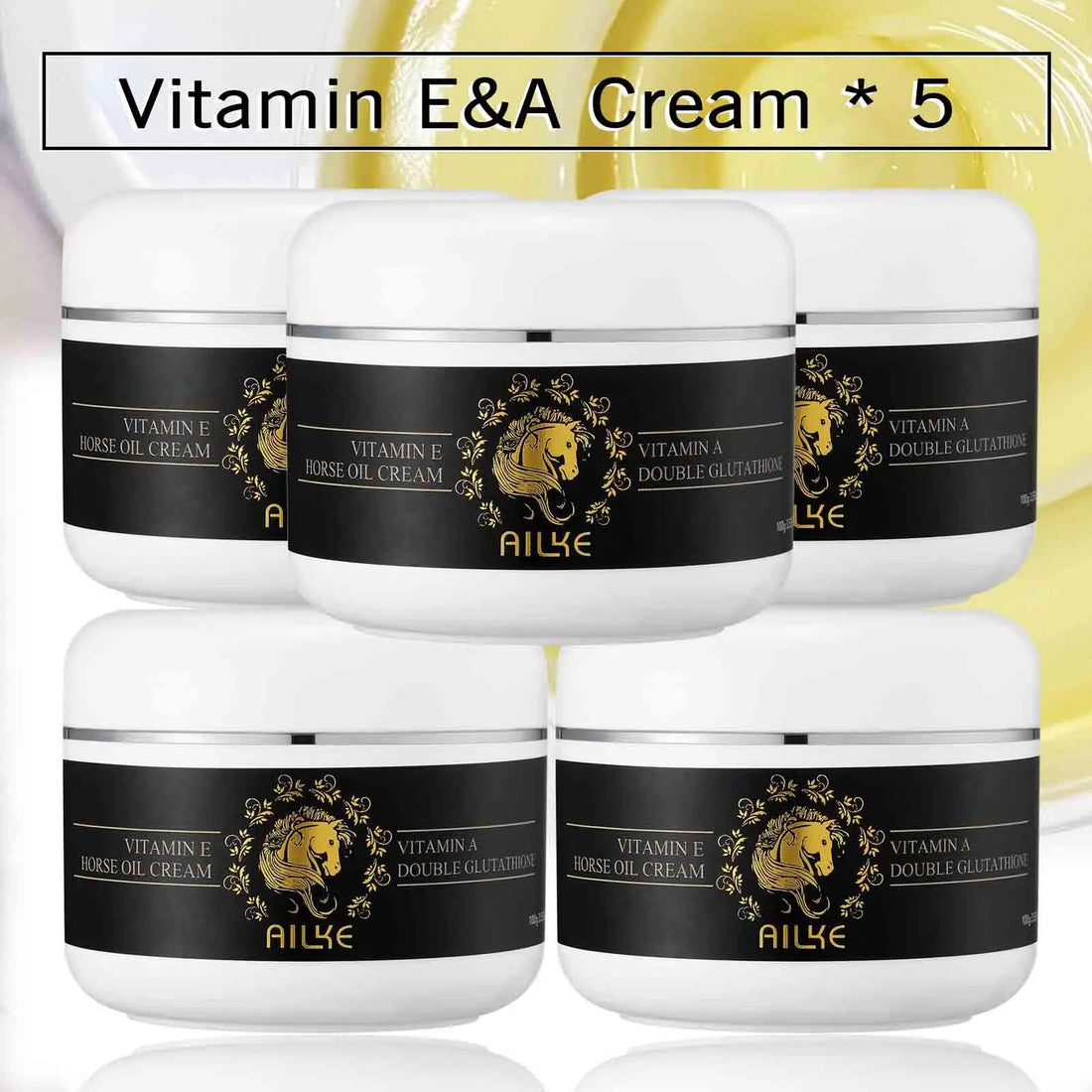 AILKE Collagen Lightening Kit, Cleansing, Moisturizer, Hydration, Dark Spots Removal Cream, Whitening, Brightening Body Lotion Halalzen